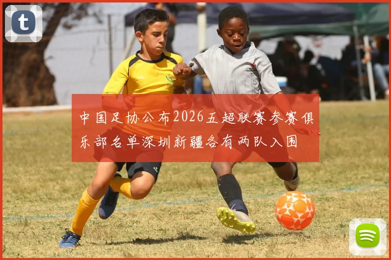 中国足协公布2026五超联赛参赛俱乐部名单深圳新疆各有两队入围